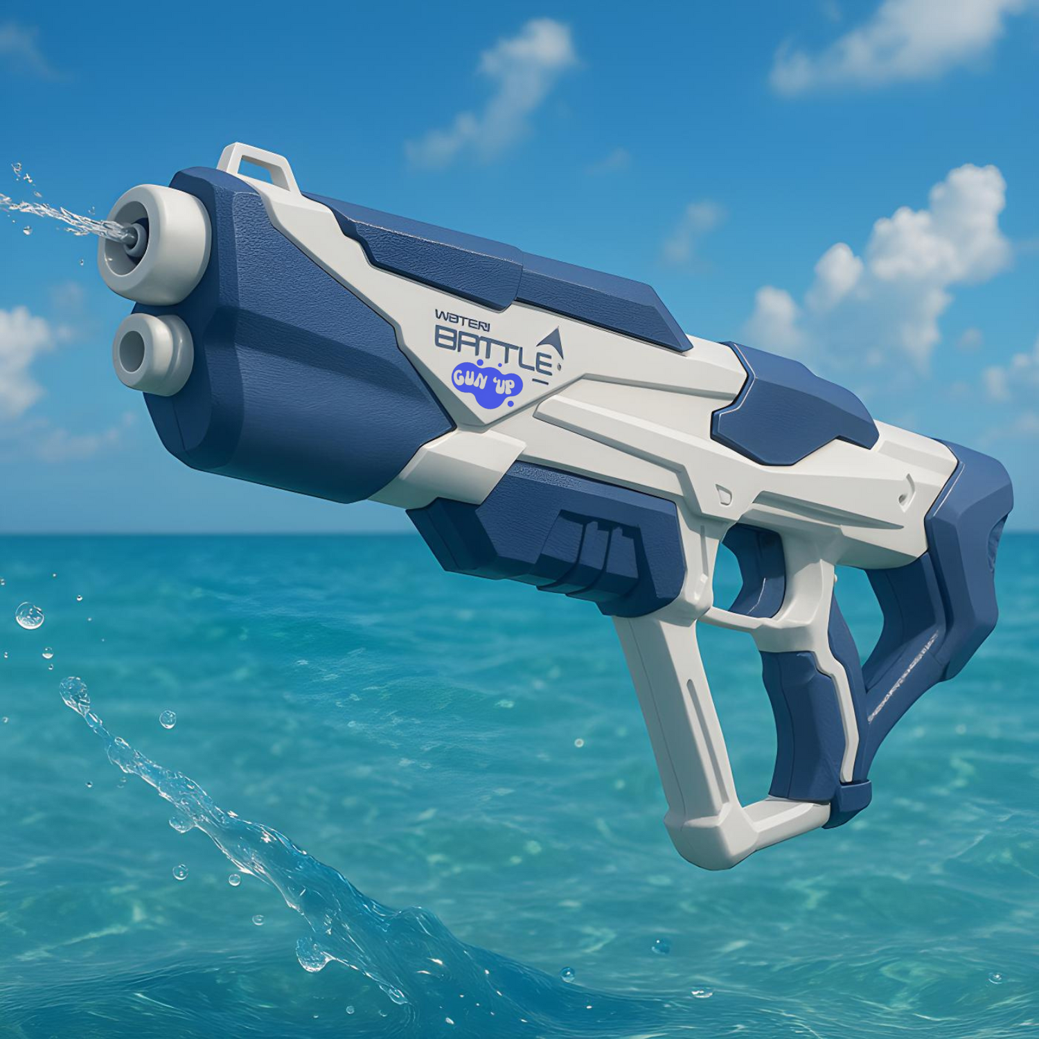 Gun’up™ Blaster – La bête de jet pour les vraies batailles d’eau (électrique)